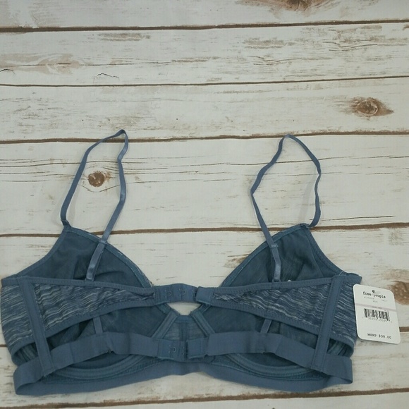 Free People Blue Demi Bra - Picture 4 of 5